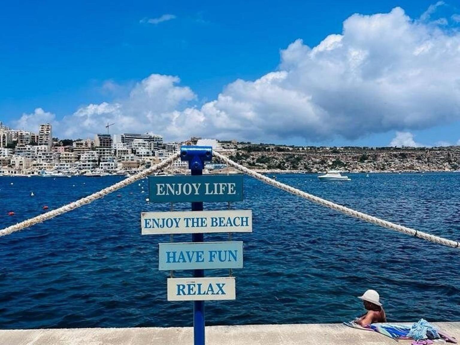 Sea View Apartment In St Paul'S Bay San Pawl il-Baħar Zewnętrze zdjęcie